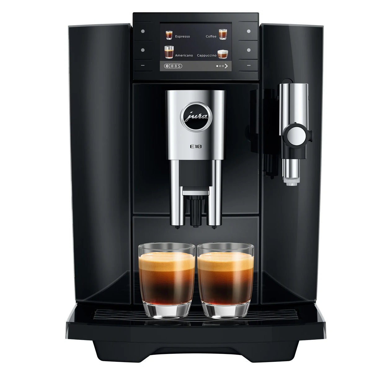 Jura E10 Diamond black volautomatische koffiemachine