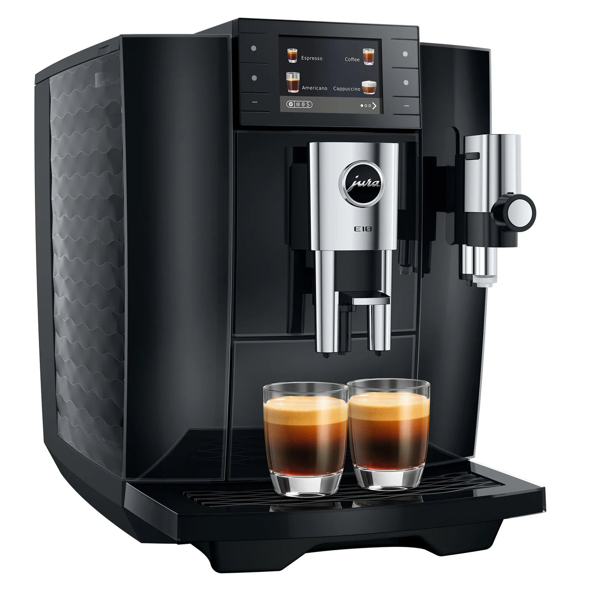 Jura E10 Diamond black volautomatische koffiemachine