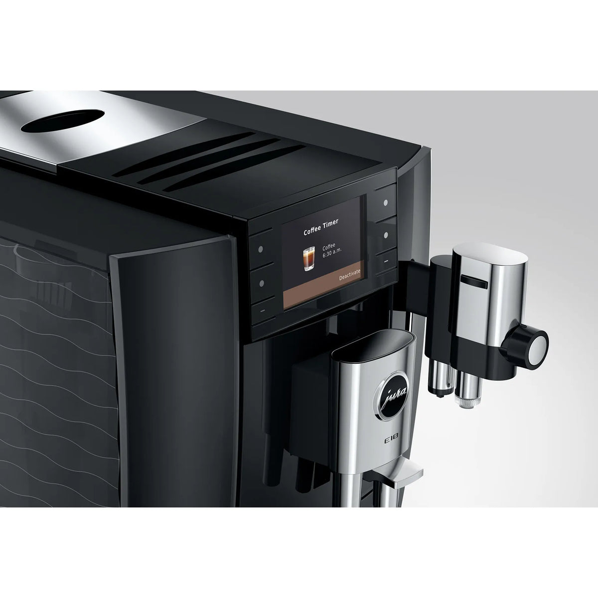 Jura E10 Diamond black volautomatische koffiemachine