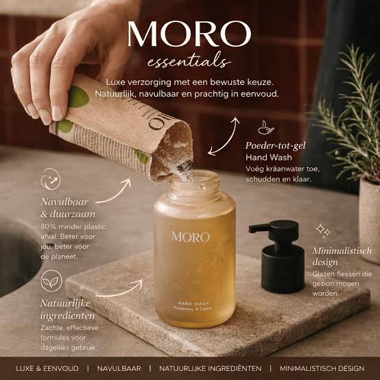 Moro  Hand & Body Wash Starter Kit Santal & Violet