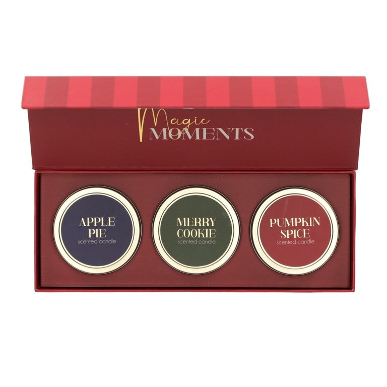 Jens Living  Geurkaarsjes set Scent of Joy Kerstmis - Oosterlinck Home