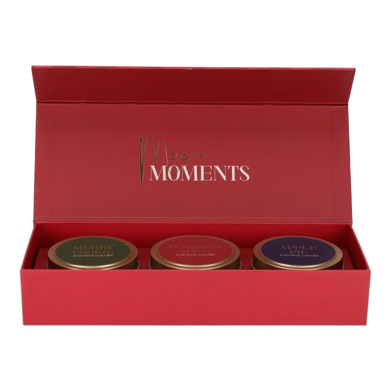 Jens Living  Geurkaarsjes set Scent of Joy Kerstmis - Oosterlinck Home