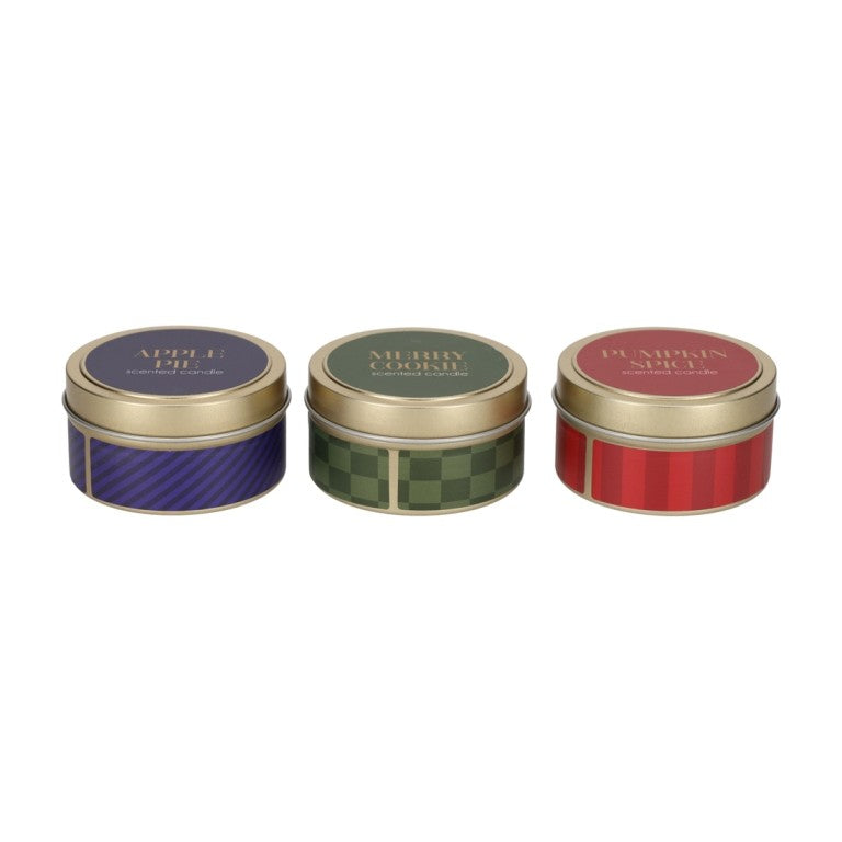 Jens Living  Geurkaarsjes set Scent of Joy Kerstmis - Oosterlinck Home