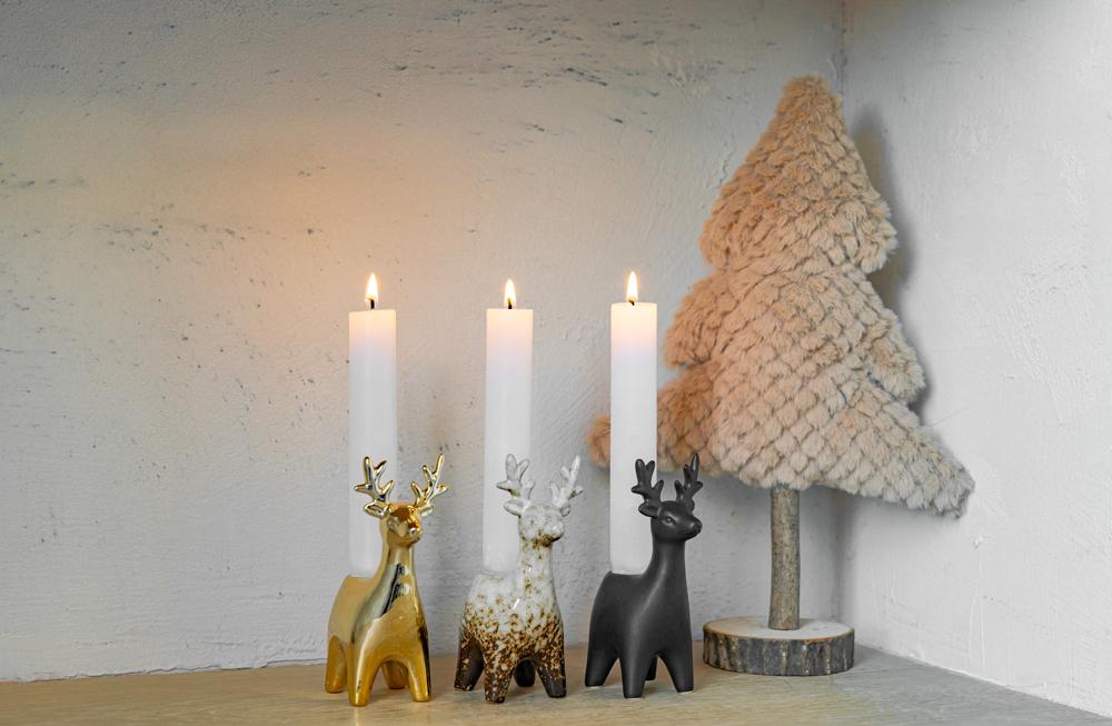 Jens Living  Kandelaar rendier - Oosterlinck