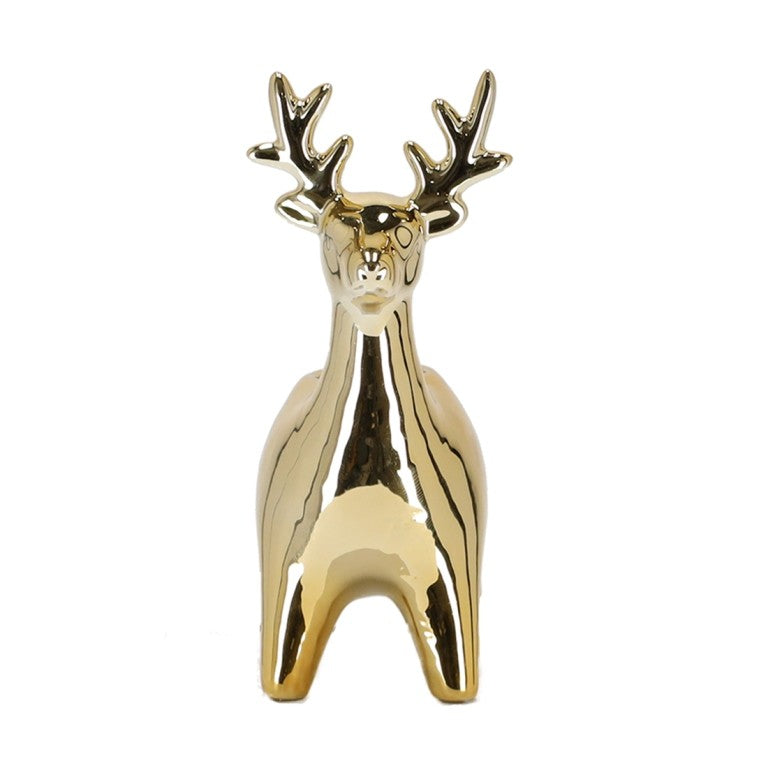 Jens Living  Kandelaar rendier / zwart-goud-bruin - Oosterlinck Home