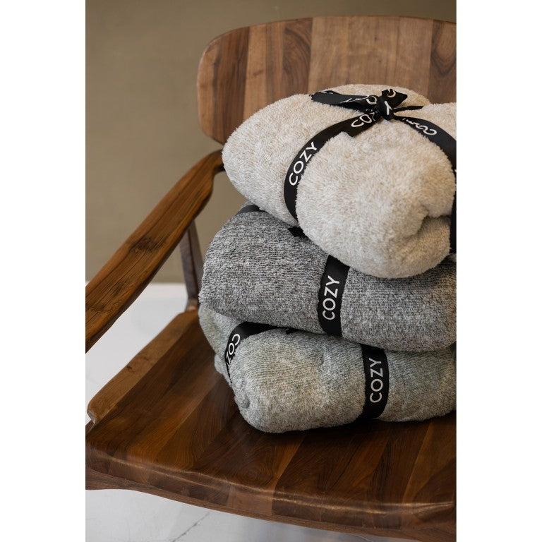 Jens Living  Sherpa plaid in fleece - Oosterlinck Home