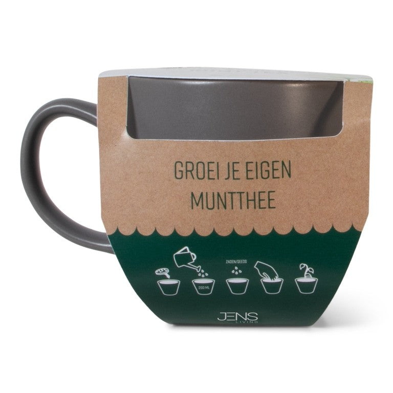 Jens Living  Theekop Groei je eigen muntthee - Oosterlinck Home