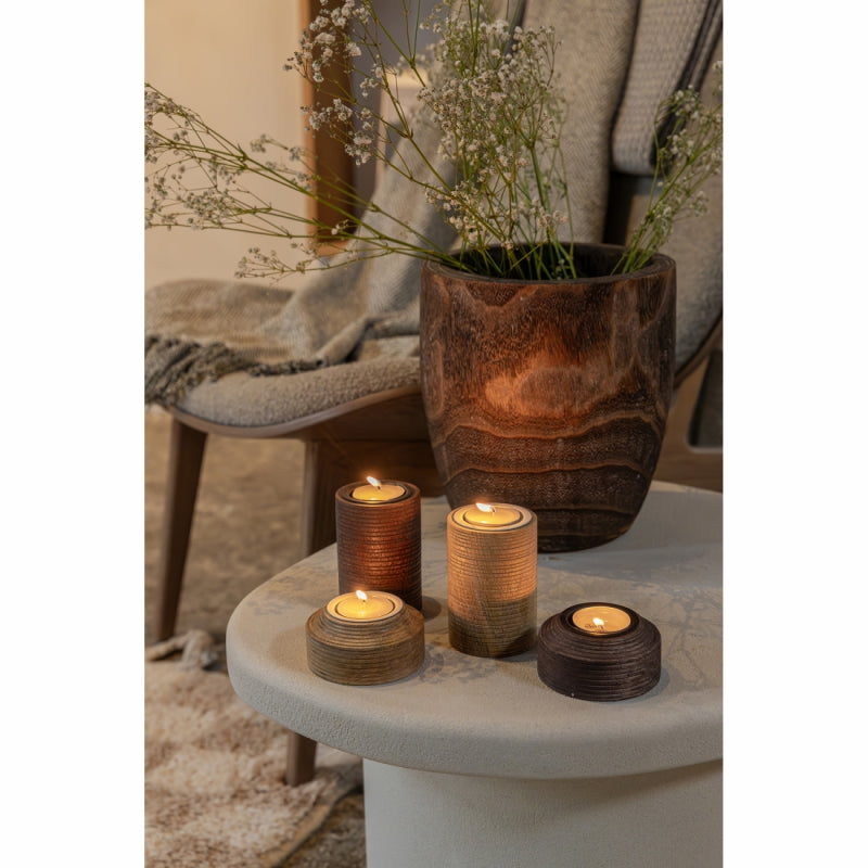 Jens Living  Theelichthouder Teun mango - Oosterlinck Home