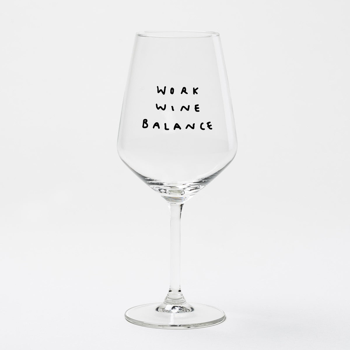 HOLY APEROLY -  Glas "Work wine balance" - Oosterlinck