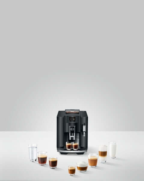 Jura E8 Piano Black koffiemachine + GRATIS producten - Oosterlinck