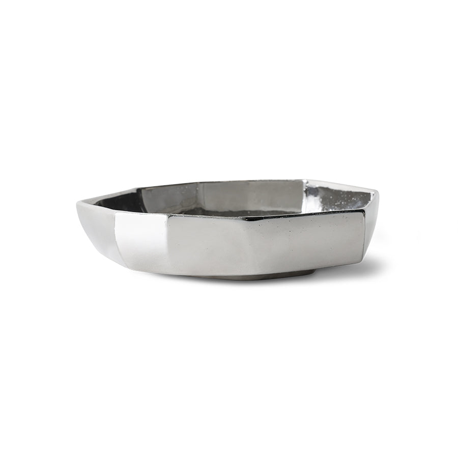 HK Living  Chrome bowl - Oosterlinck Home