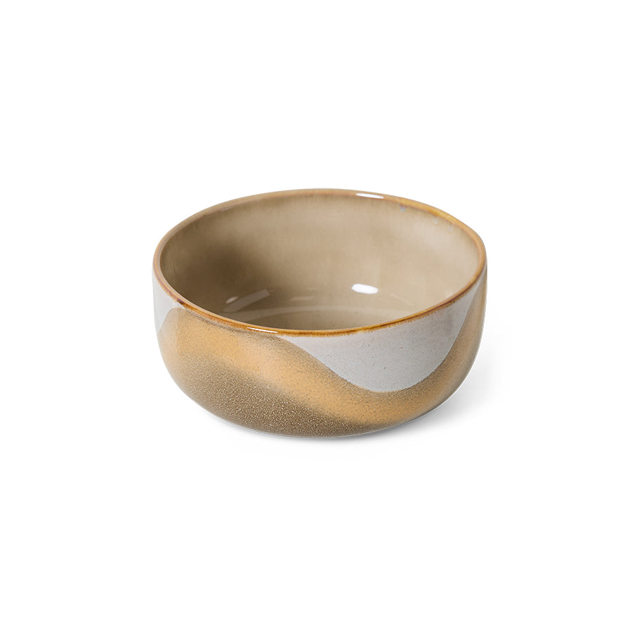 HK Living  70s ceramics Dessert Bowl / per stuk