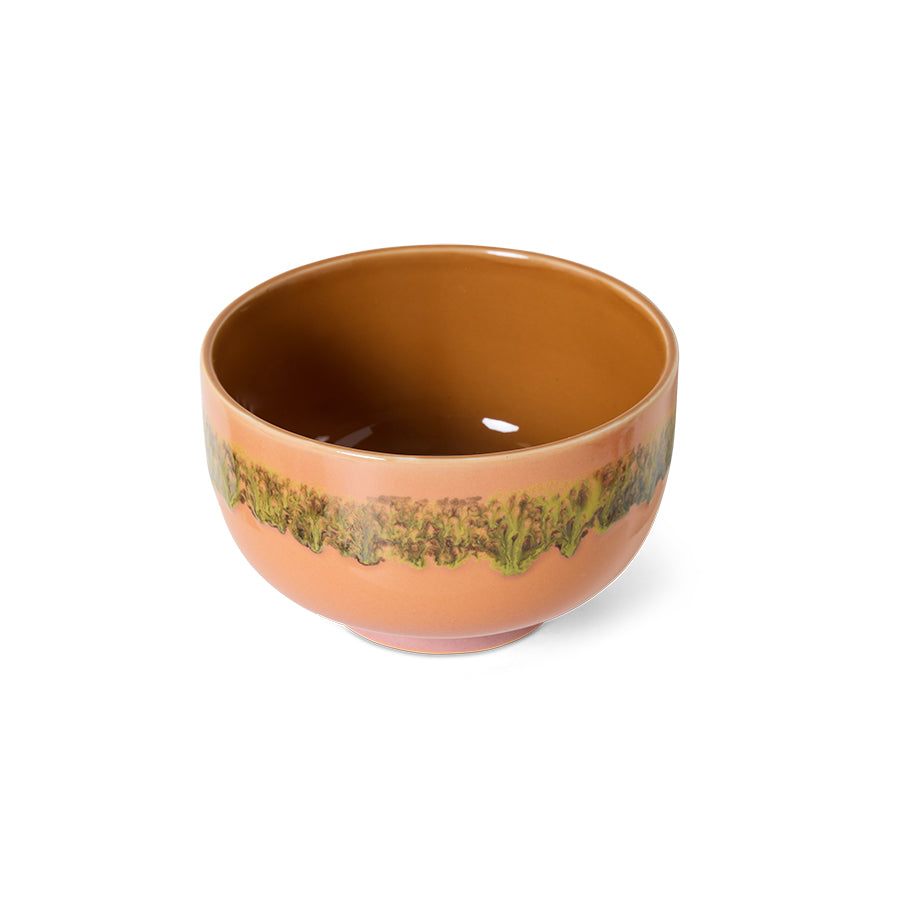 HK Living  70s ceramics Noodle bowl / per stuk