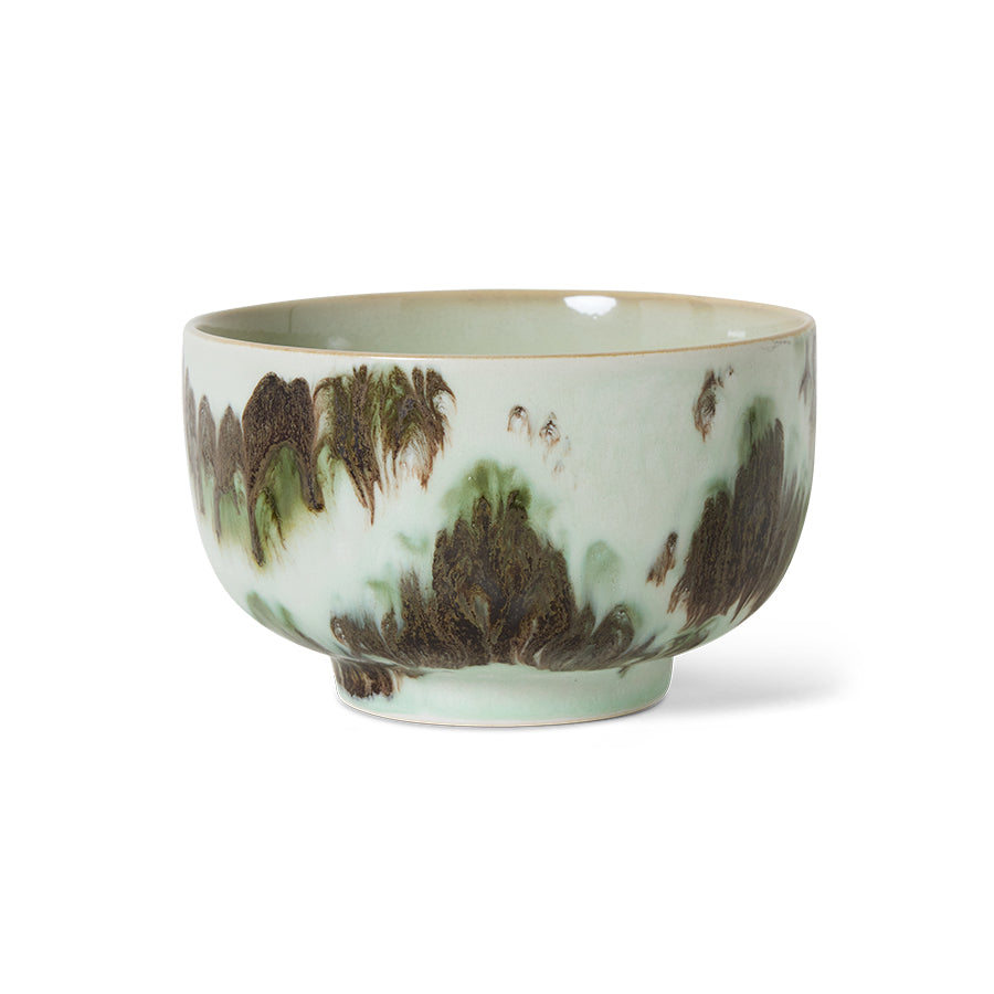 HK Living  70s ceramics Noodle bowl per stuk