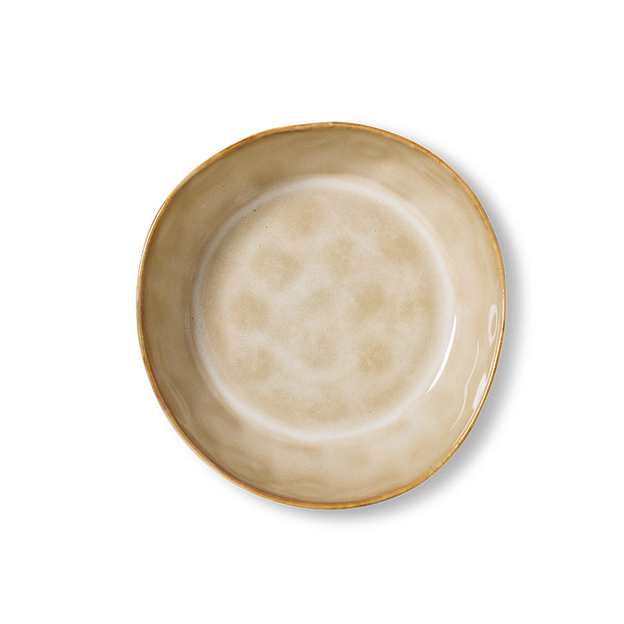 HK Living   70s Ceramics : pasta bowls Patina/ set van 2