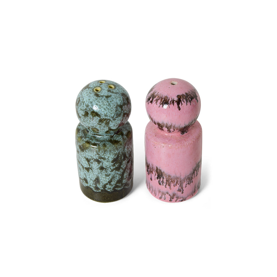 HK Living  70s Ceramics Peper& zout baroque - Oosterlinck Home