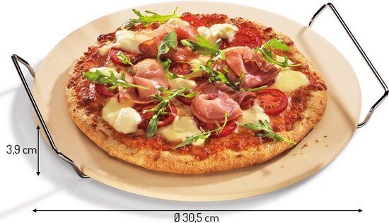 Küchenprofi Pizzasteen Ø 30cm - Oosterlinck