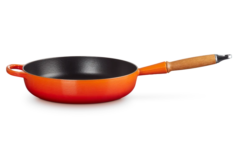 Le Creuset gietijzer sauteerpan 28cm- 3 kleuren - Oosterlinck