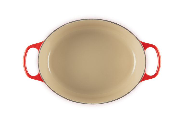 Le Creuset   Signature stoofpot ovaal 31cm  -30% - Oosterlinck
