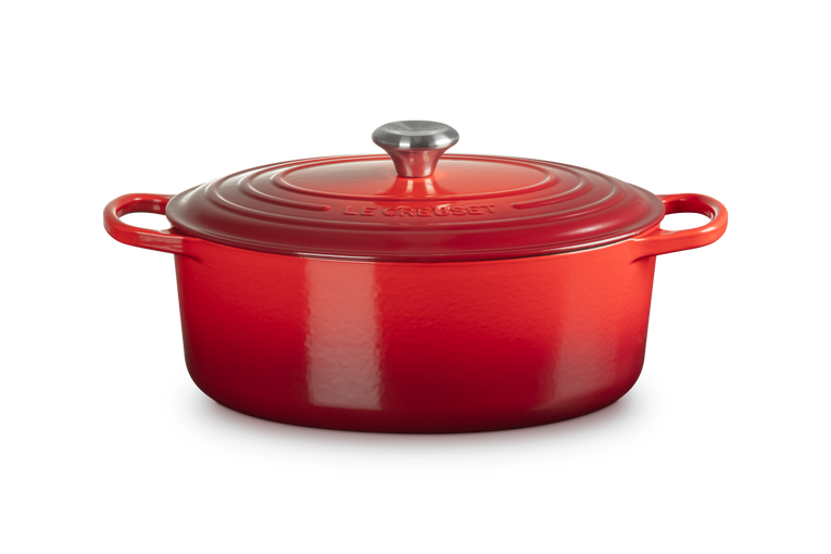 Le Creuset   Signature stoofpot ovaal 31cm  -30% - Oosterlinck