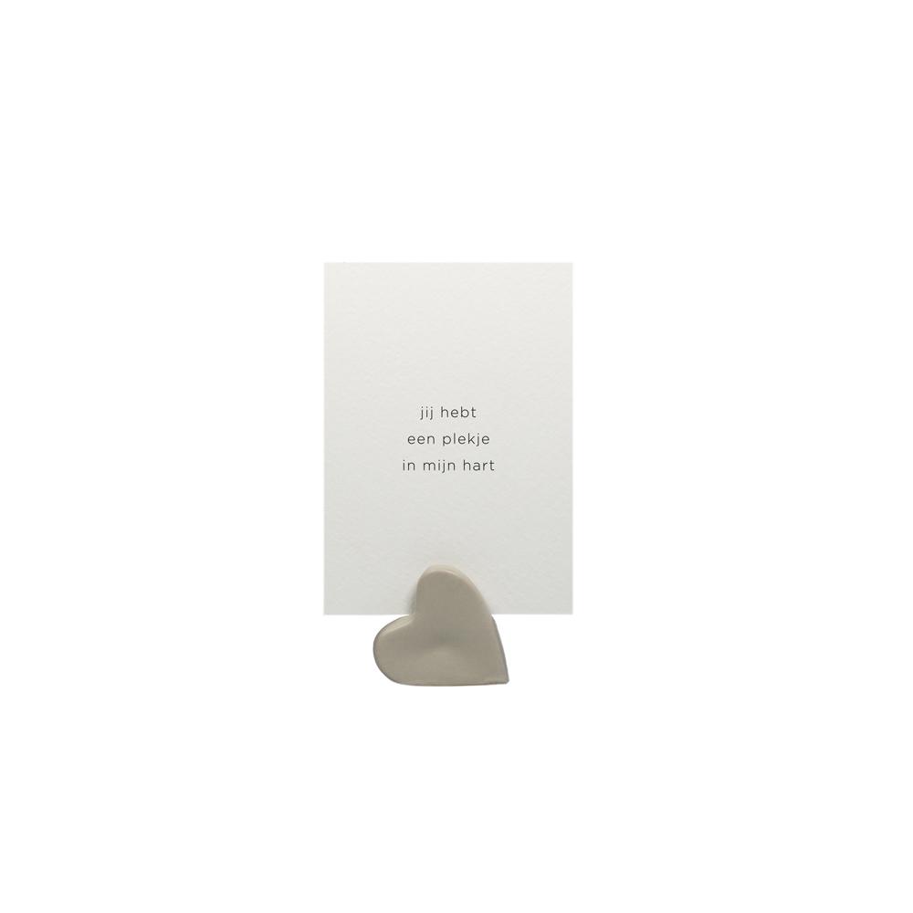 LEEFF  Card holder met quote - diverse varianten - Oosterlinck