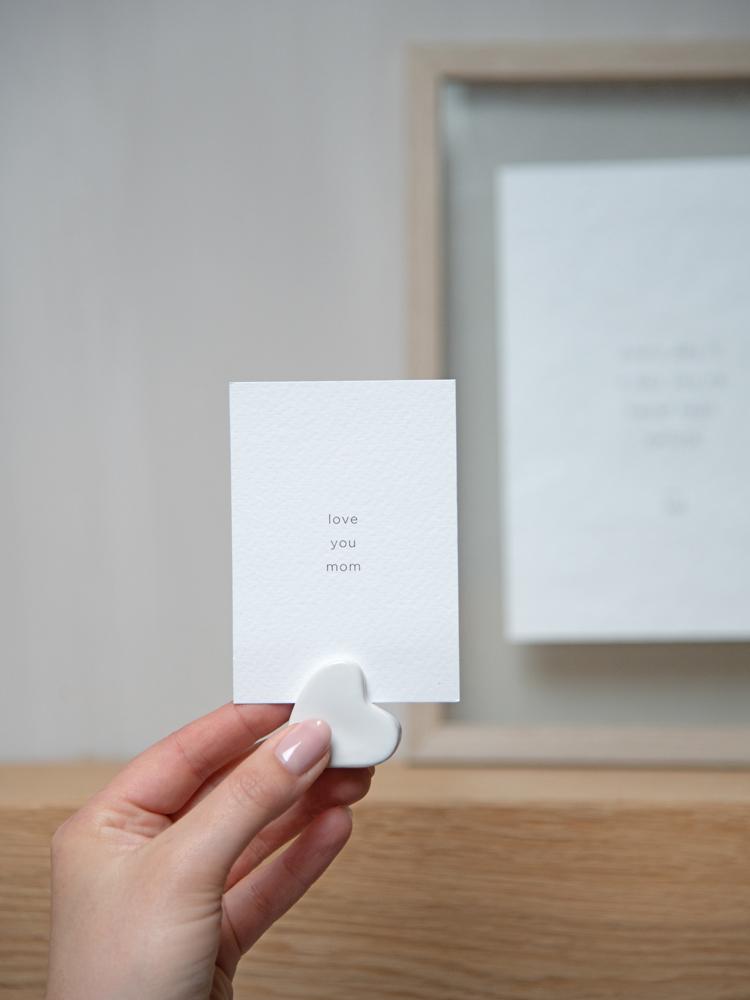LEEFF  Card holder met quote - diverse varianten - Oosterlinck
