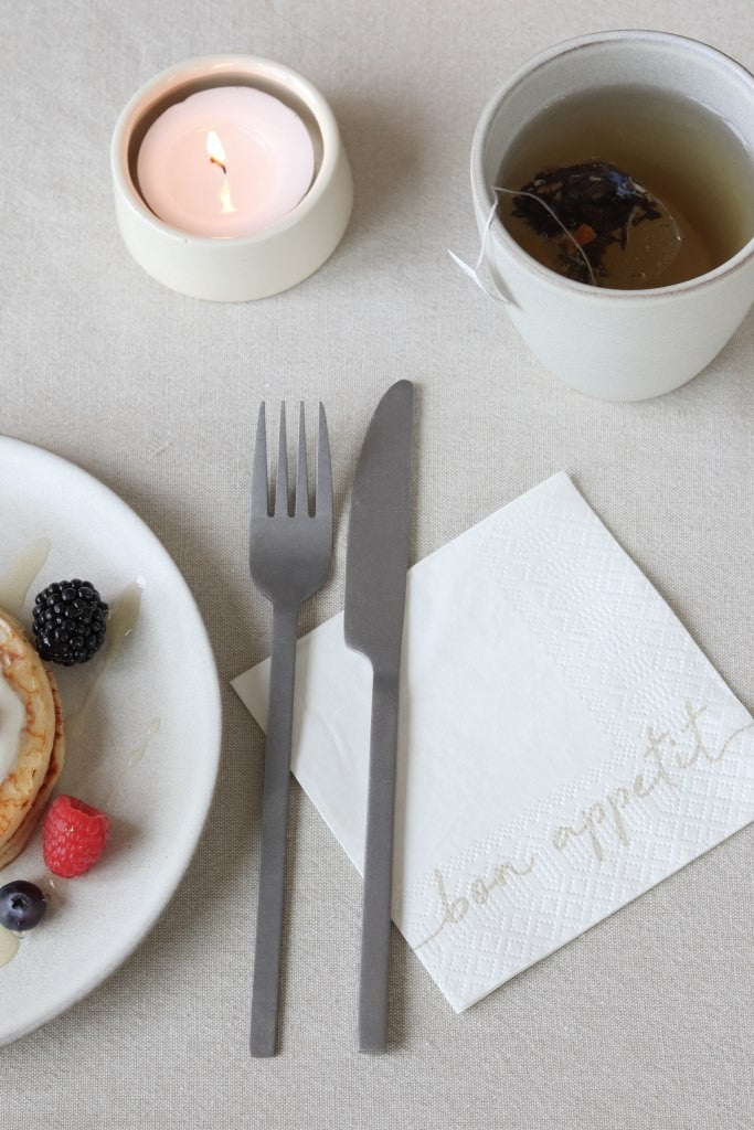 Leeff  Servetten  bon appetit - Oosterlinck Home