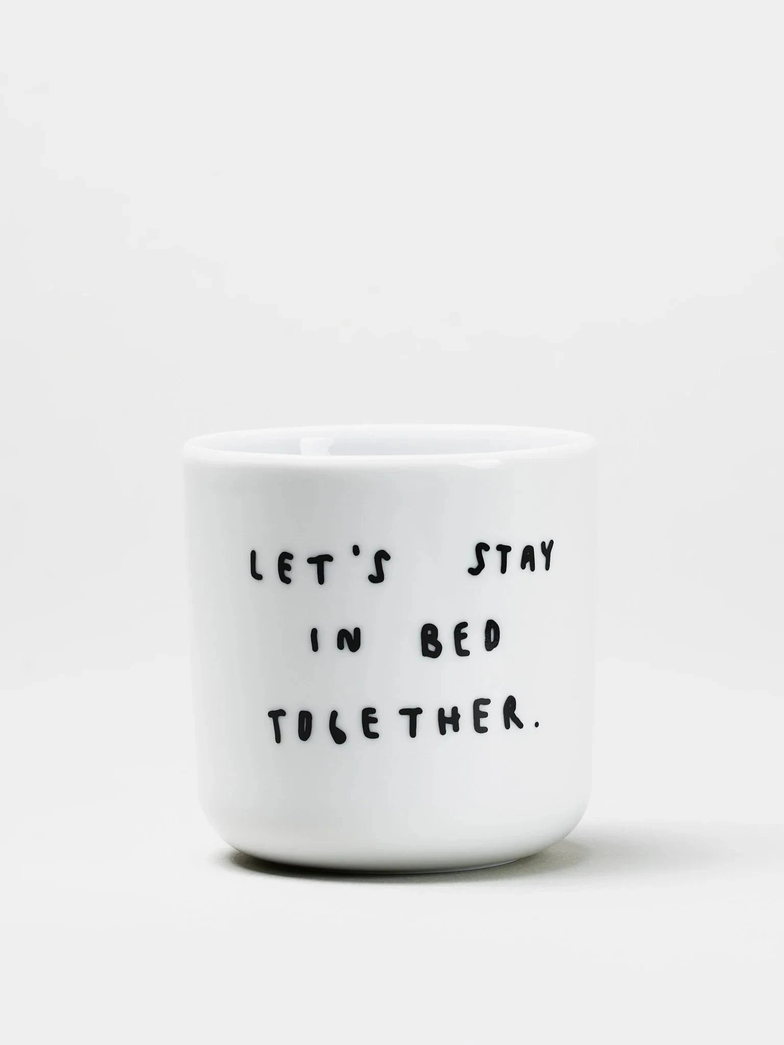 Yahya Studio   Cup Let's stay in bed together - Oosterlinck