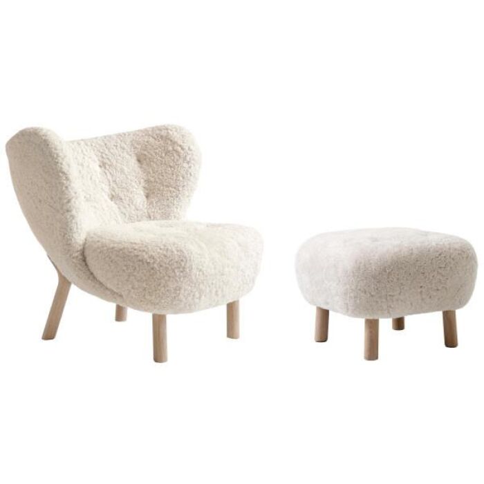 &Tradition   Little Petra Lounge + ottoman  moonlight -40%