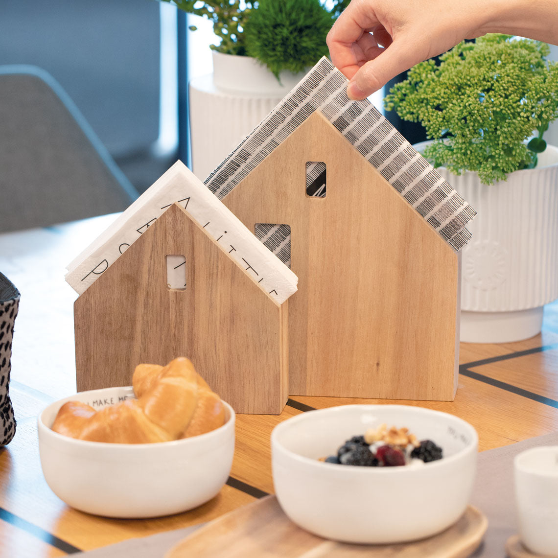 Räder   Servettenhouder huis - Oosterlinck Home