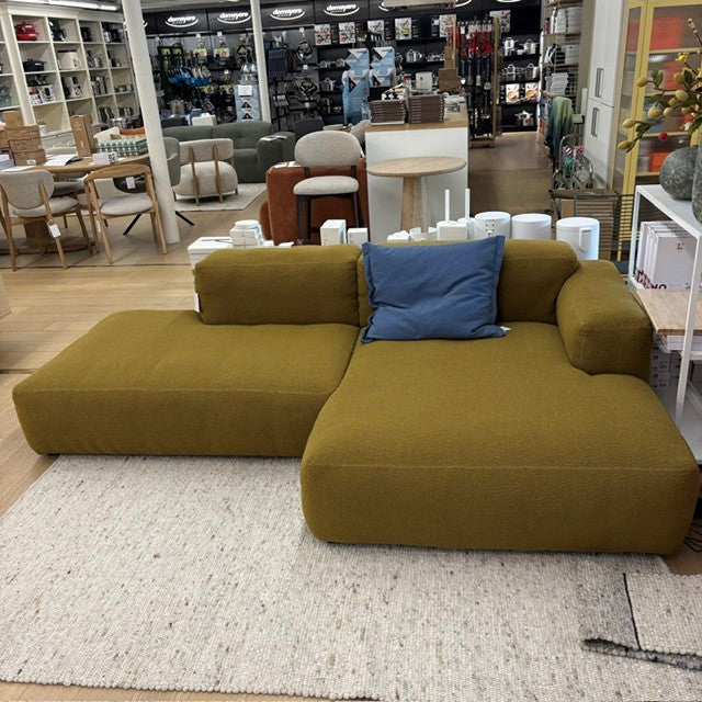 HAY   Mags Soft Sofa  Low Curry Bouclé 260cm / -40%