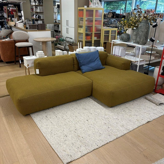 HAY   Mags Soft Sofa  Low Curry Bouclé 260cm / -40%