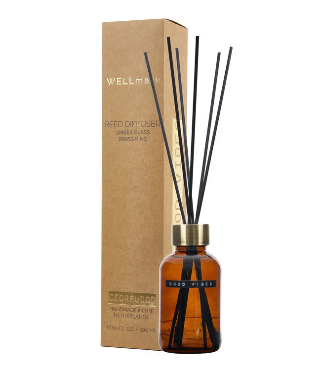 Wellmark  Reed Diffuser Cedar Woods  -50% - Oosterlinck Home
