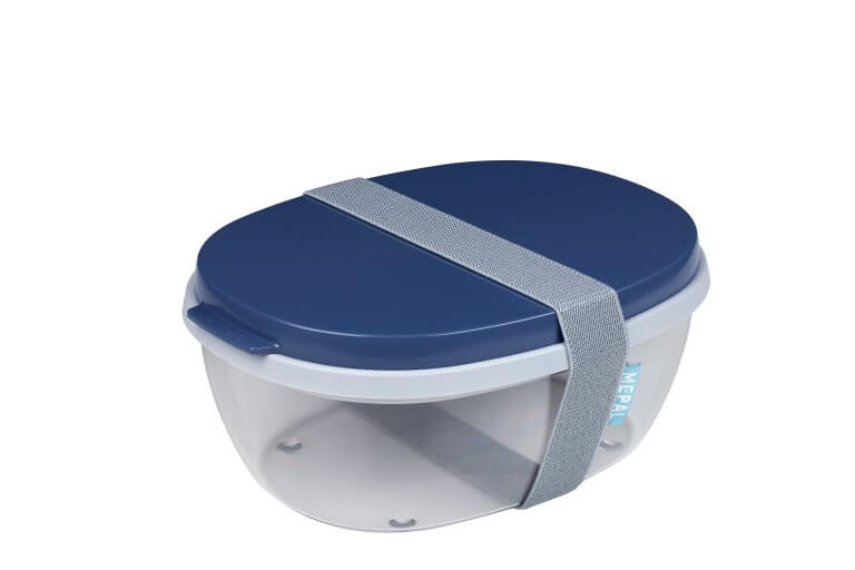 Mepal Saladebox ellipse - verschillende kleuren - Oosterlinck