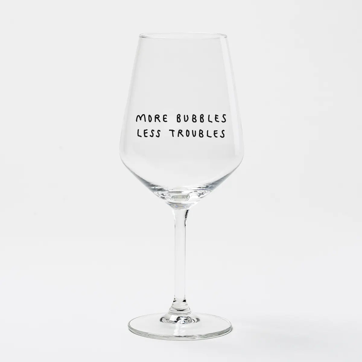 HOLY APEROLY -  Glas "More bubbles less troubles"