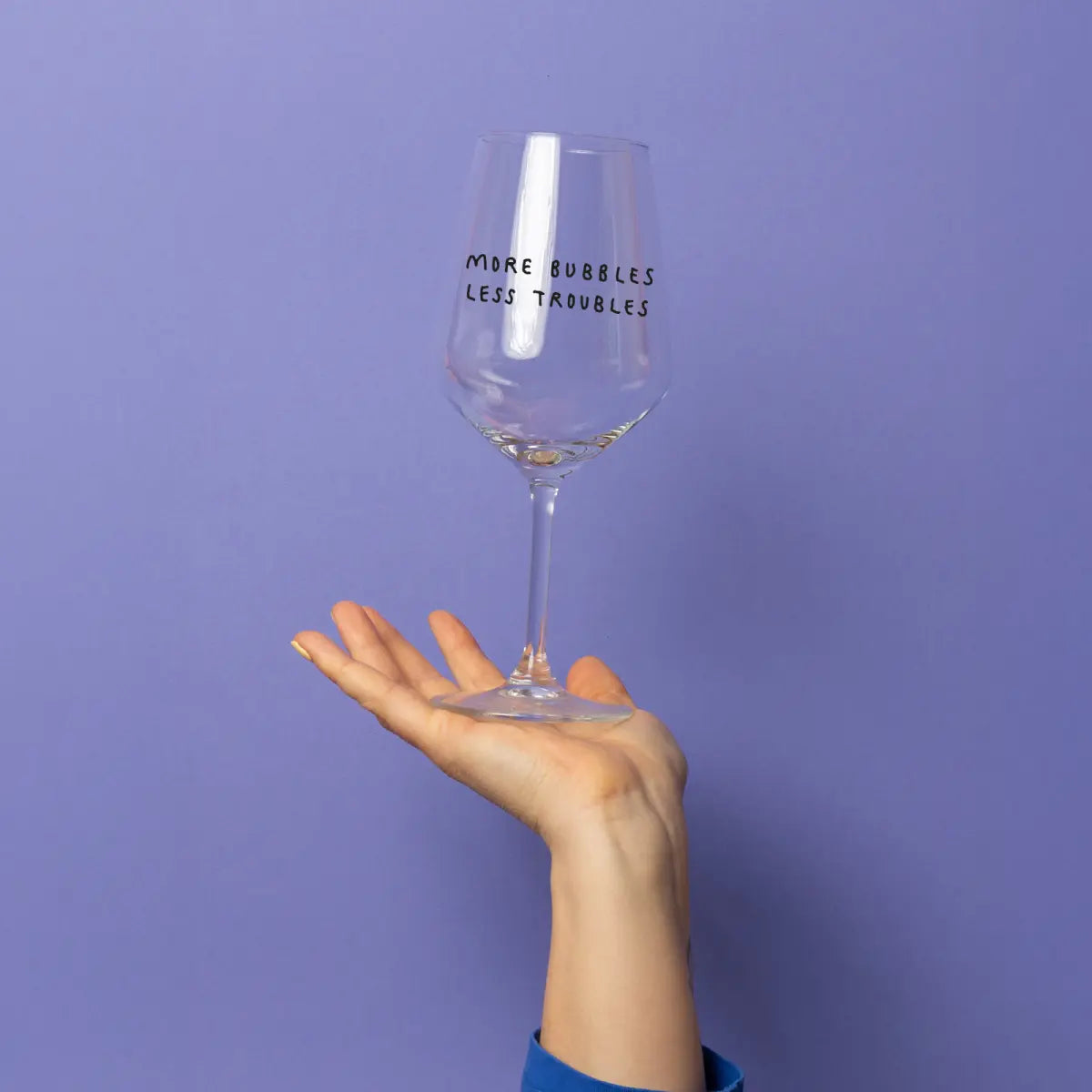 HOLY APEROLY -  Glas "More bubbles less troubles"
