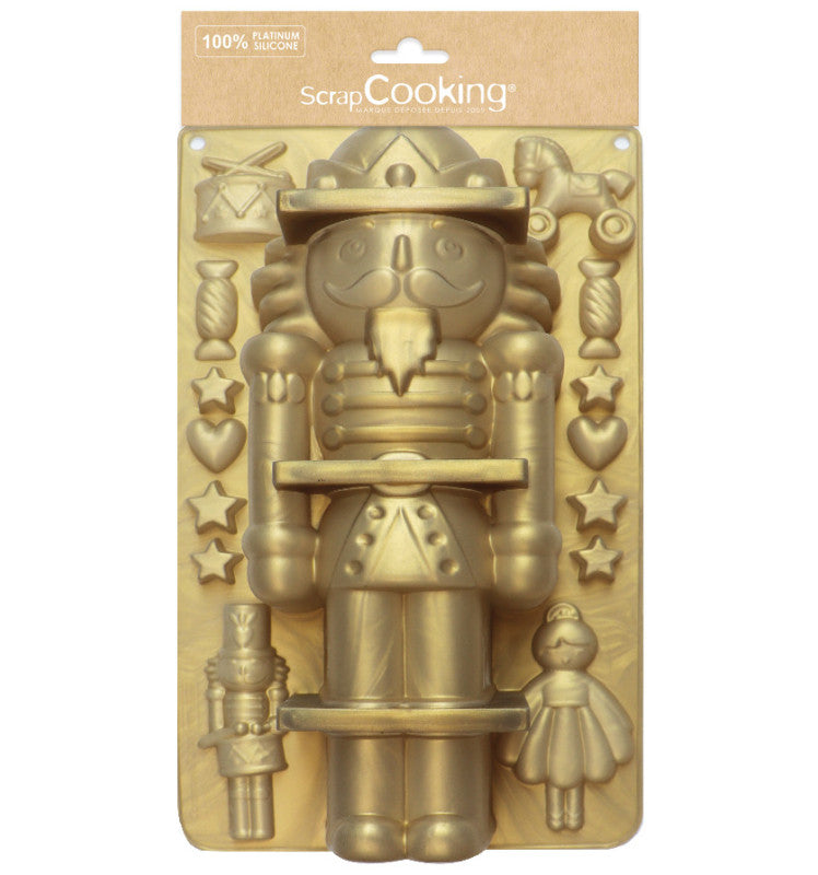 Scrap Cooking silicone cakevorm notenkraker