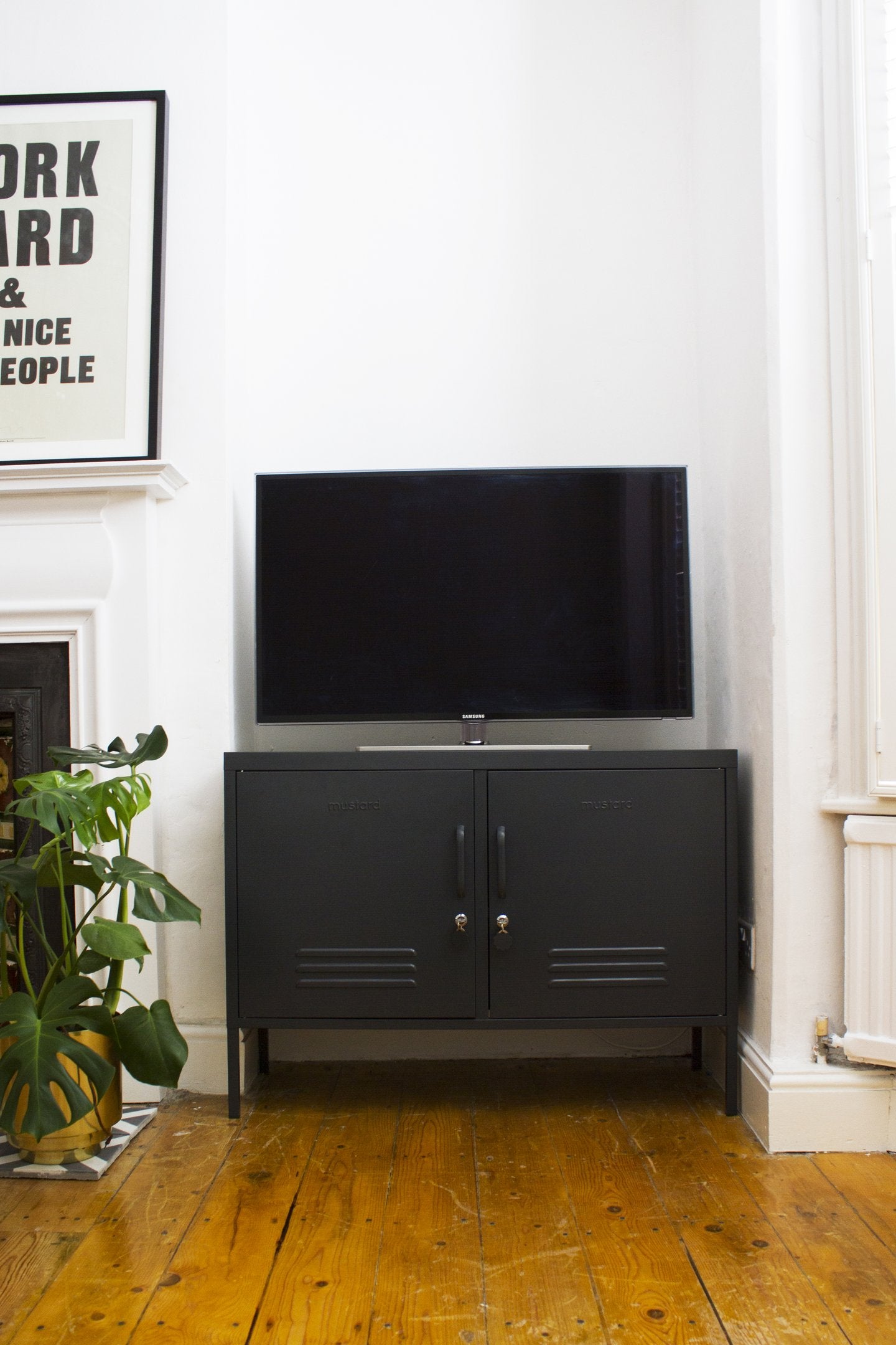 Mustard Made locker Lowdown Slate - Oosterlinck