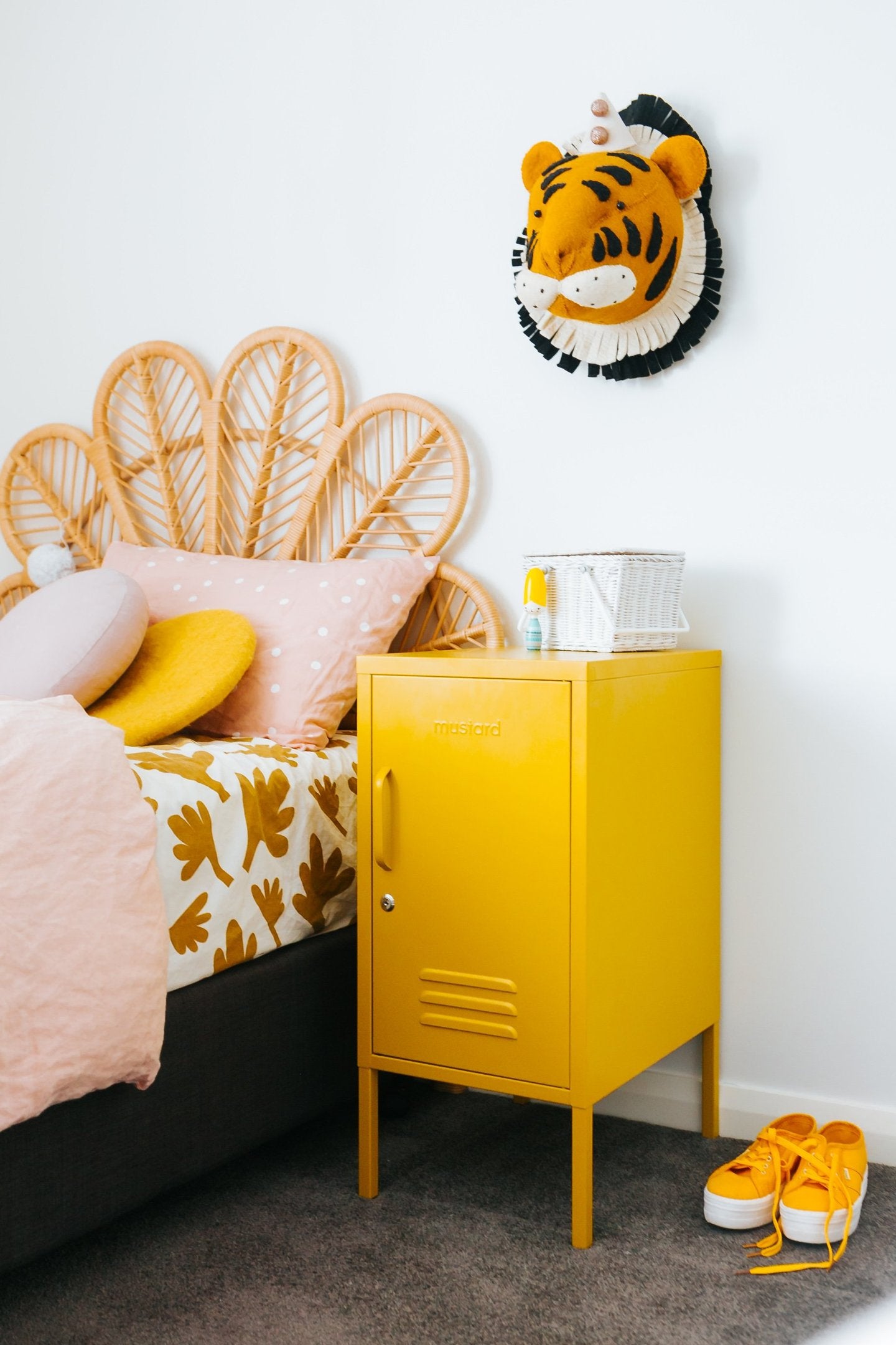 Mustard Made locker Shorty Mustard - Oosterlinck