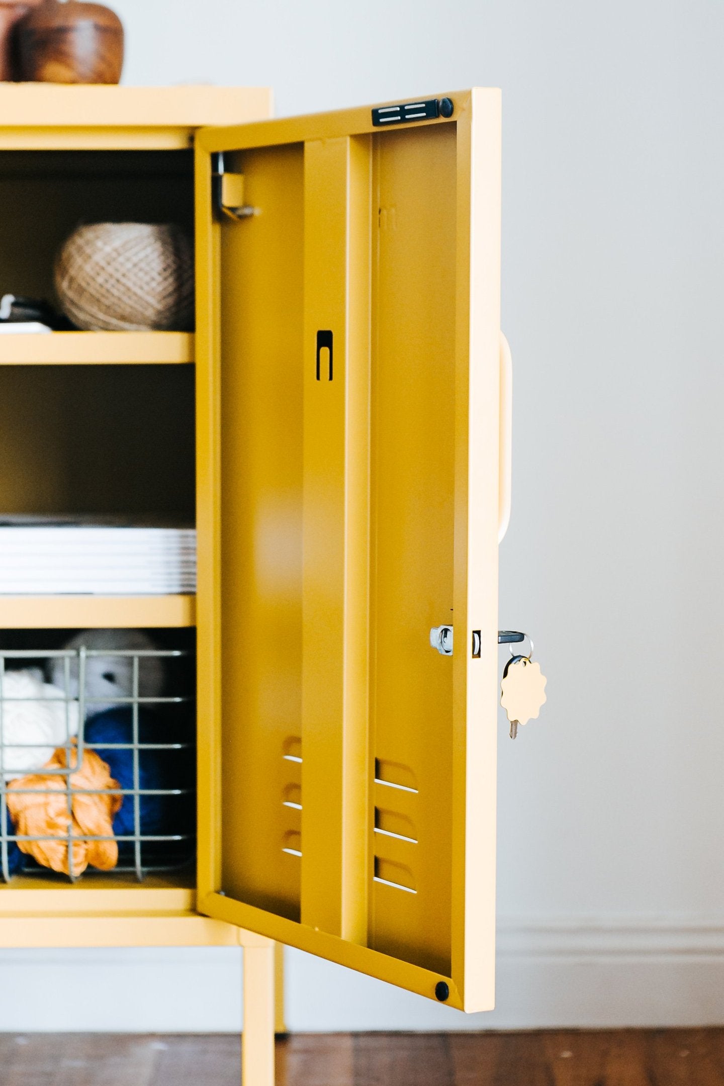 Mustard Made locker Shorty Mustard - Oosterlinck