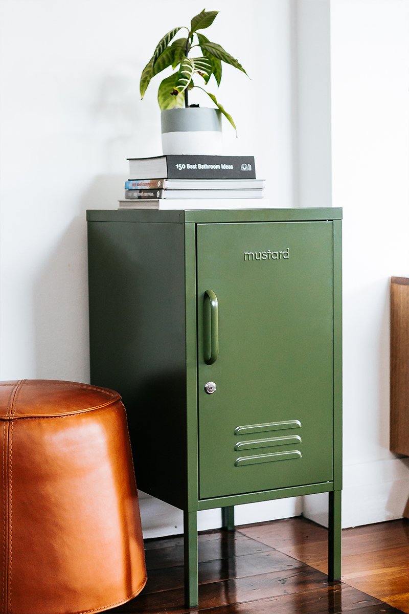 Mustard Made locker Shorty Olive - Oosterlinck