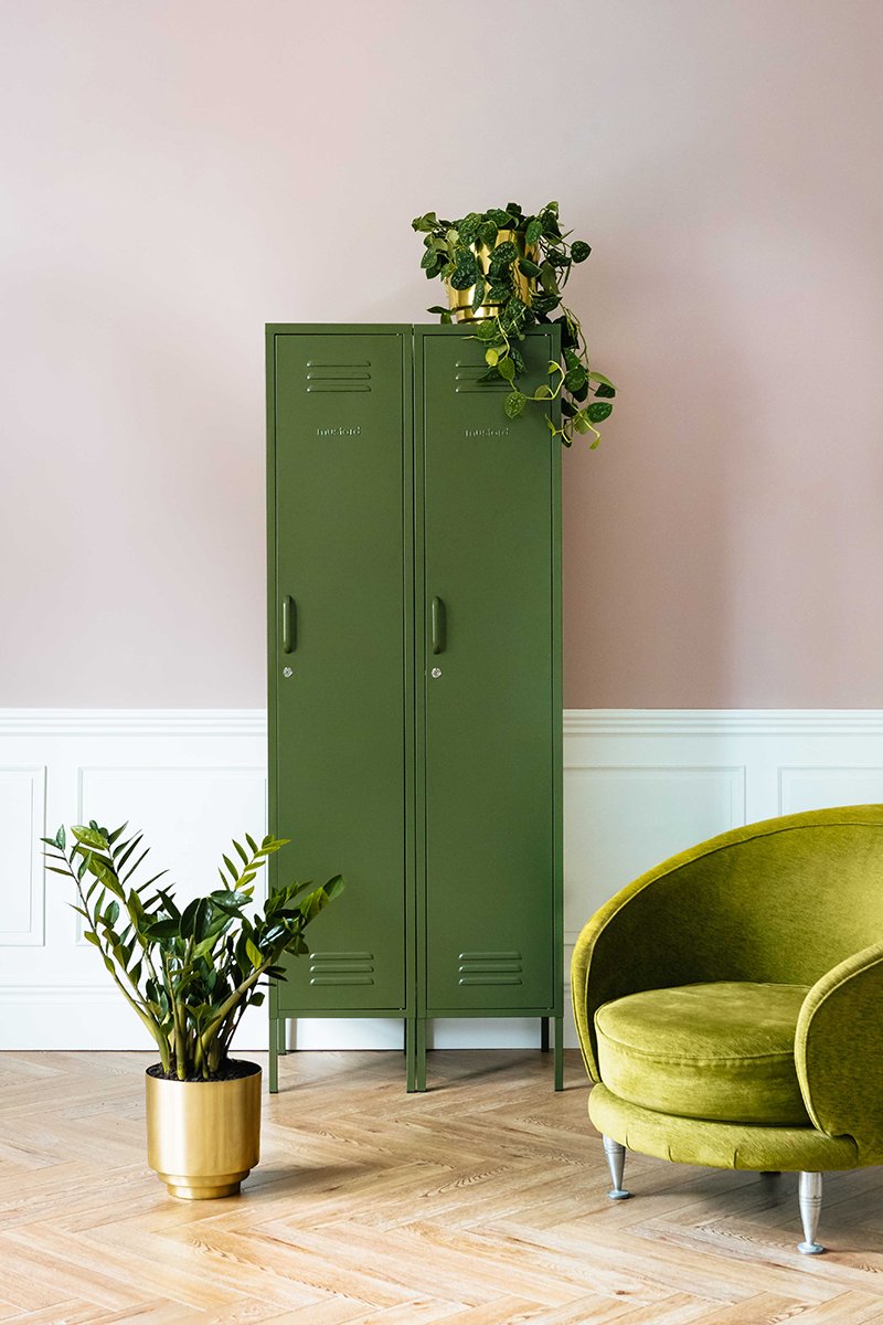 Mustard Made locker Skinny Olive - Oosterlinck
