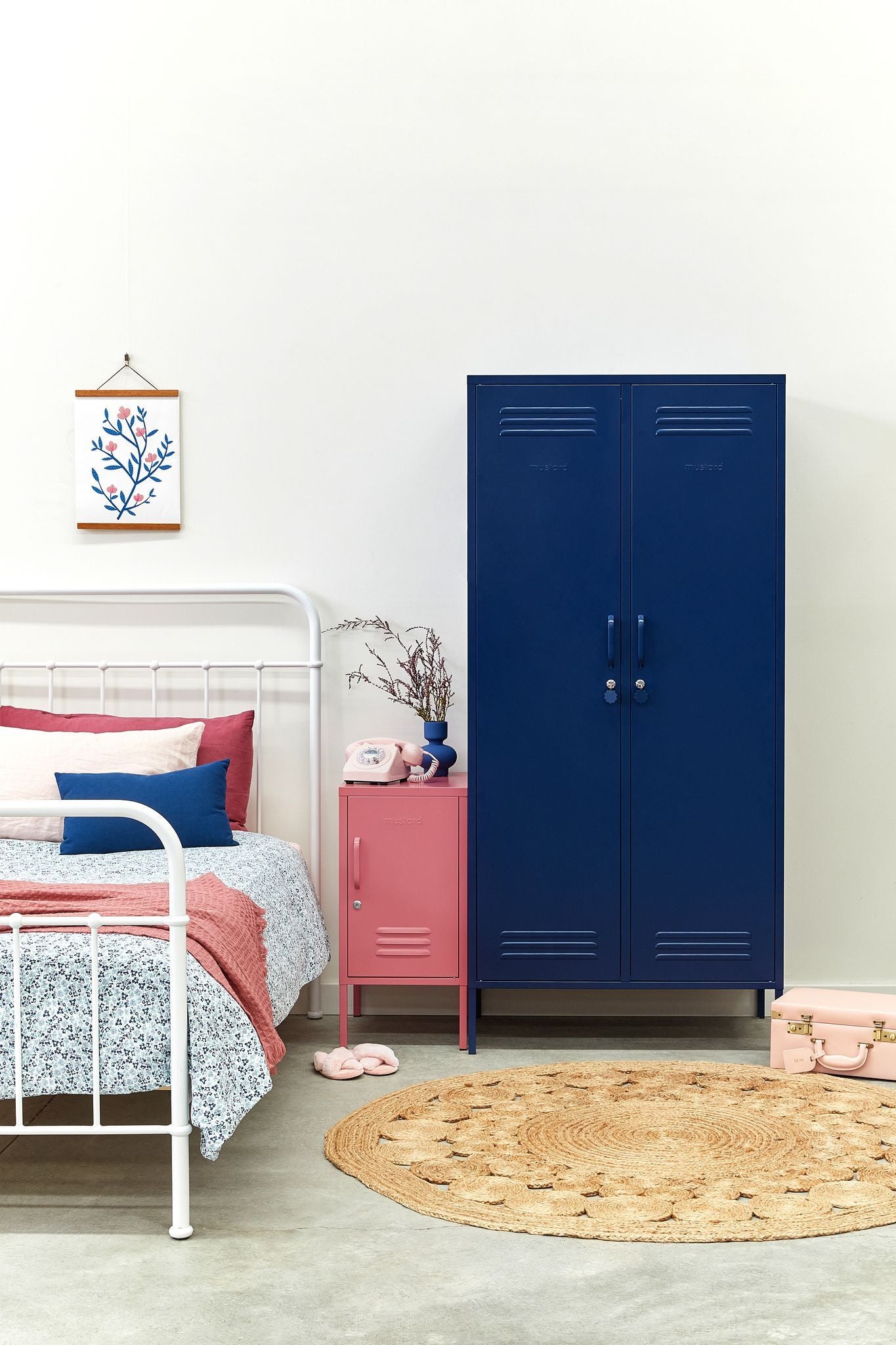 Mustard Made locker Twinny Navy - Oosterlinck