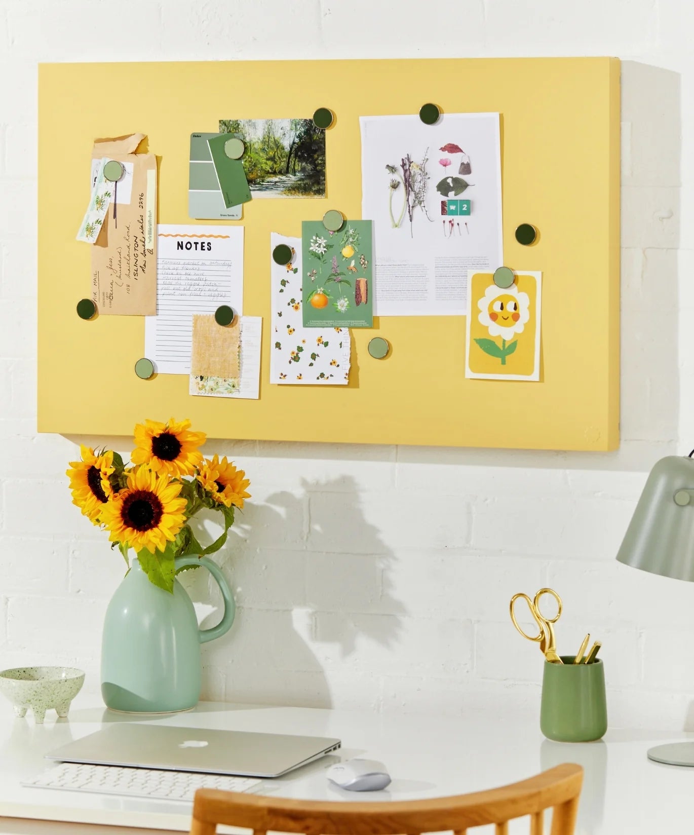 Mustard Made  The Storyboard Butter - Magnetisch bord - Oosterlinck Home