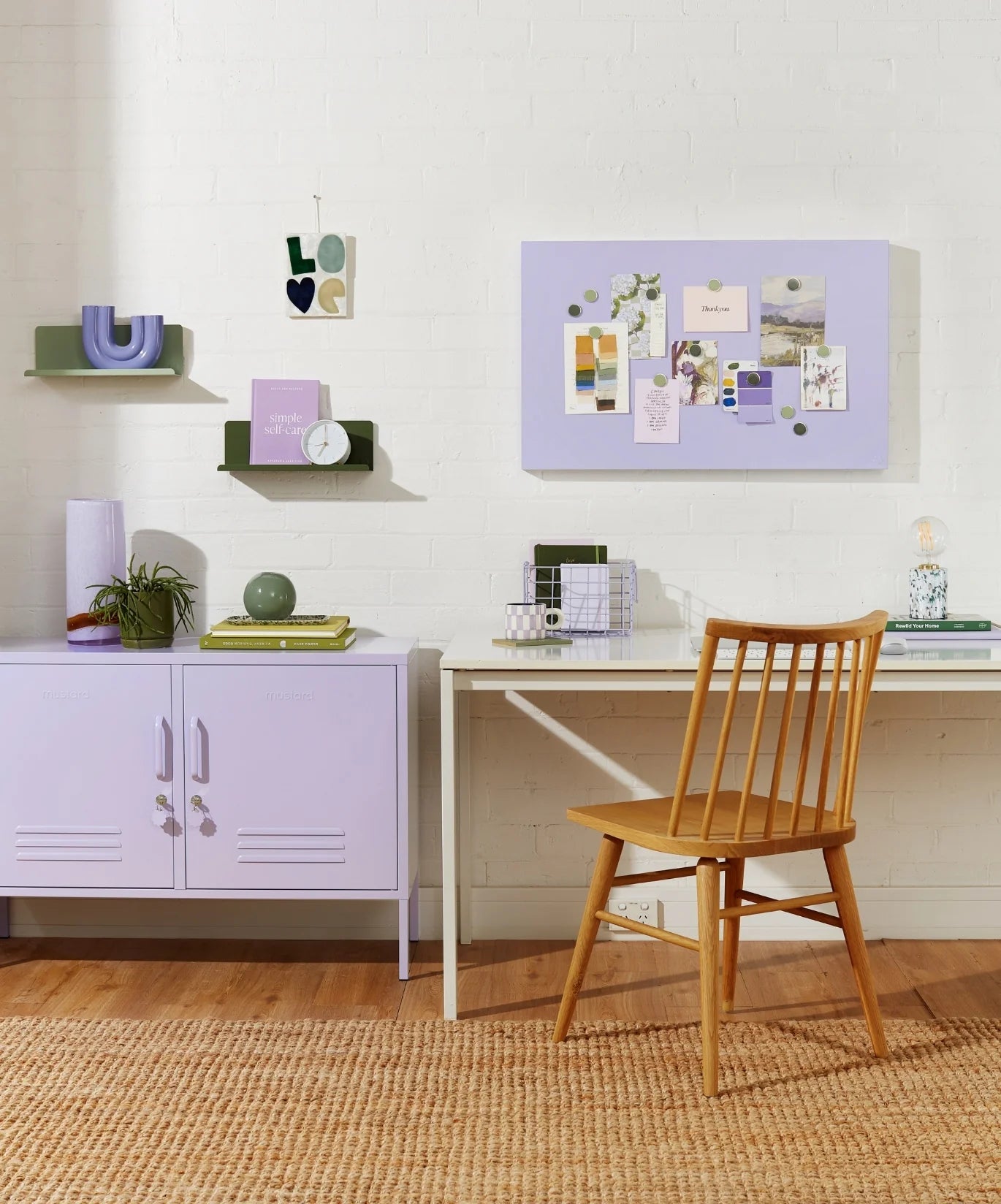 Mustard Made  The Storyboard Lilac - Magnetisch bord - Oosterlinck Home