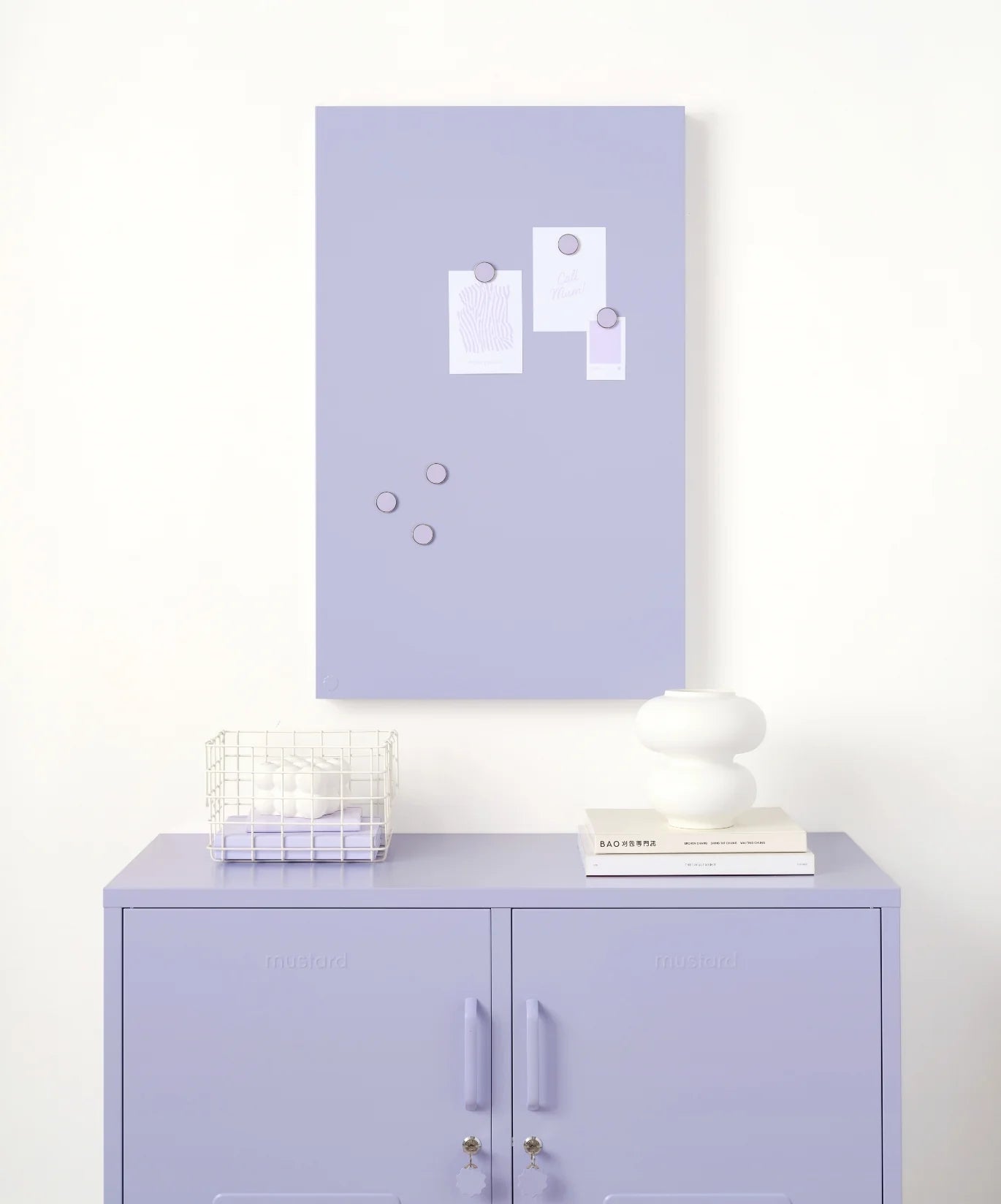 Mustard Made  The Storyboard Lilac - Magnetisch bord - Oosterlinck Home