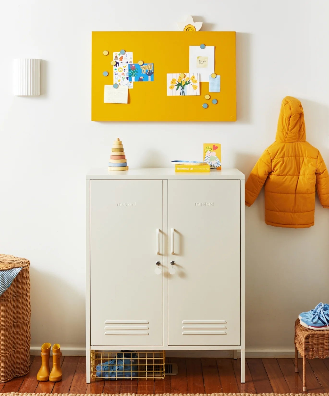 Mustard Made  The Storyboard Mustard - Magnetisch bord - Oosterlinck Home