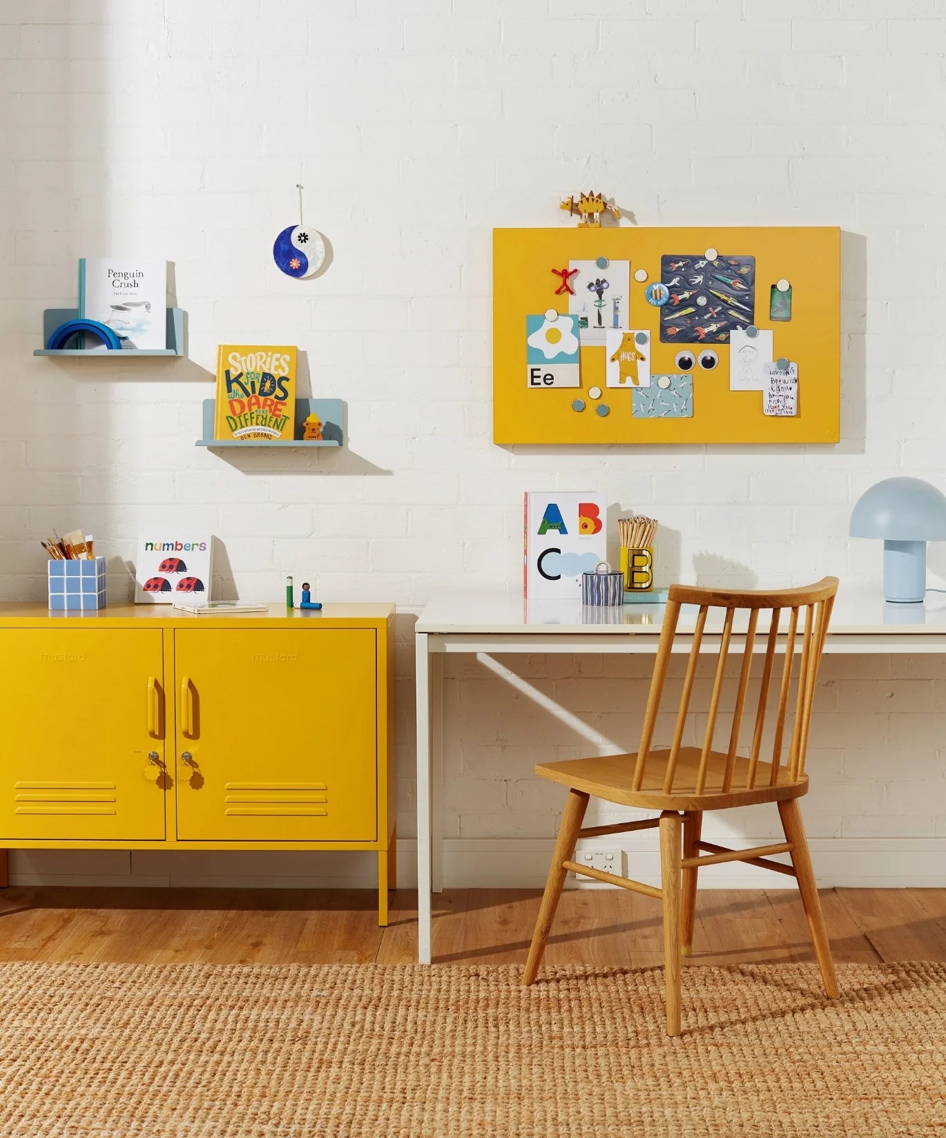 Mustard Made  The Storyboard Mustard - Magnetisch bord - Oosterlinck Home