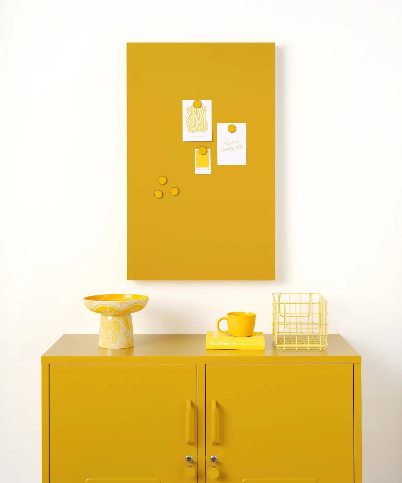 Mustard Made  The Storyboard Mustard - Magnetisch bord - Oosterlinck Home