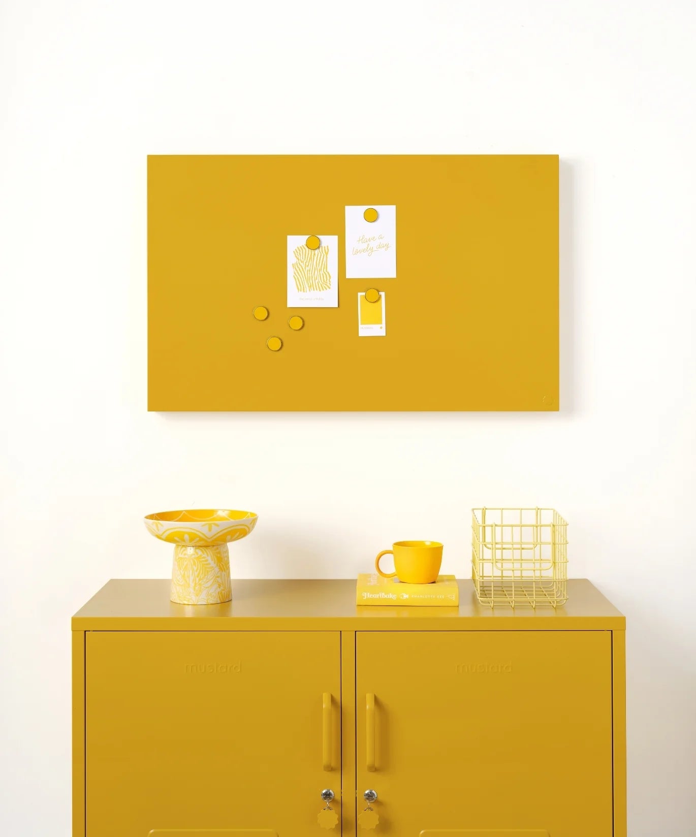 Mustard Made  The Storyboard Mustard - Magnetisch bord - Oosterlinck Home